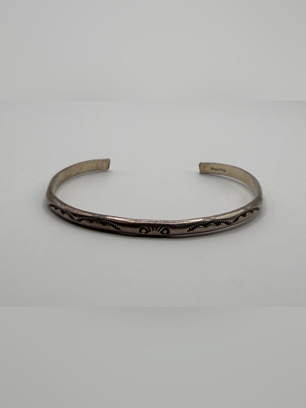 Sterling Silver 925 Cuff Bracelet Skinny/Design